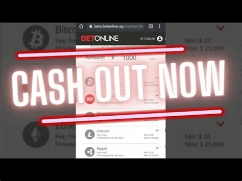 does betonline payout